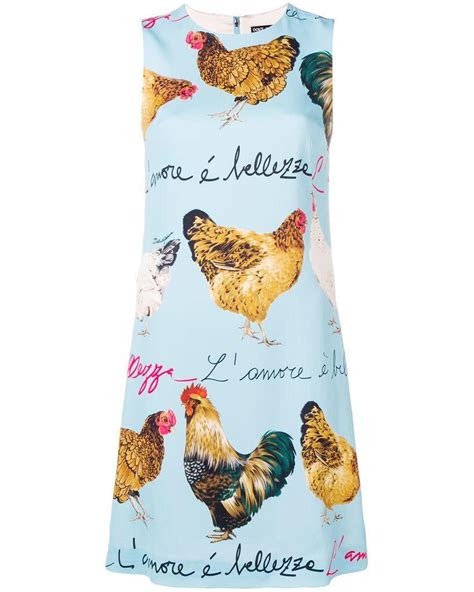 dolce gabbana chicken skirt